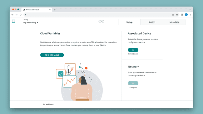 Arduino Cloud Thing Interface