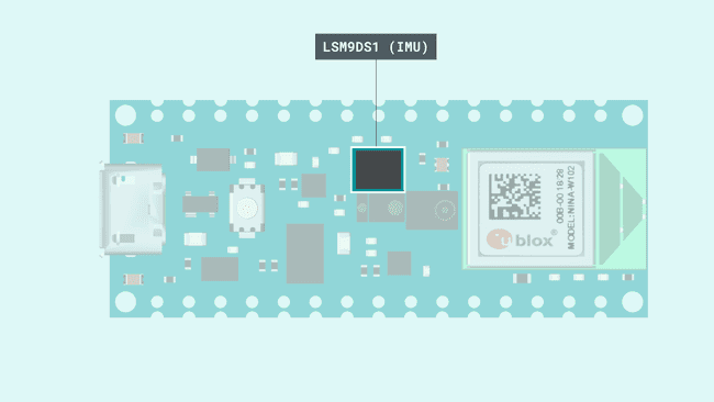 The LSM9DS1 sensor